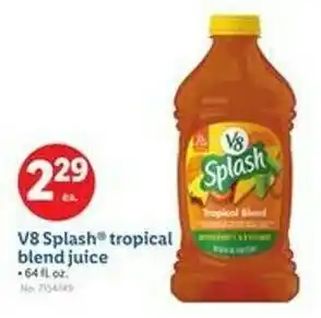 Lidl V8 Splash tropical blend juice offer