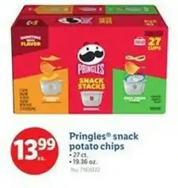 Lidl Pringles snack potato chips offer