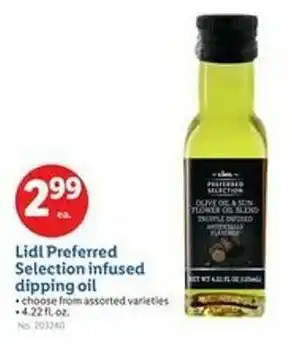 Lidl Lidl Preferred Selection infused dipping oil offer