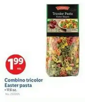 Lidl Combino tricolor Easter pasta offer