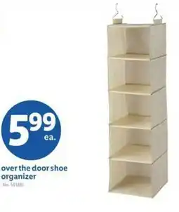 Lidl over the door shoe organizer offer