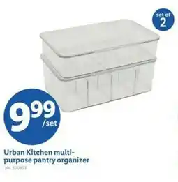 Lidl Urban Kitchen multi- purpose pantry organizer offer