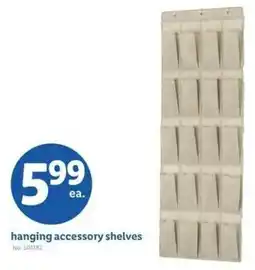 Lidl hanging accessory shelves offer