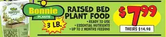 Ollie's RAISED BED PLANT FOOD offer