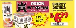 Ollie's REIGN STORM ENERGY DRINKS offer