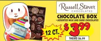 Ollie's RUSSELL STOVER CHOCOLATE BOX offer