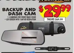 Ollie's ARMOR ALL BACKUP AND DASH CAM offer