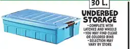 Ollie's UNDERBED STORAGE offer