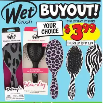 Ollie's Wet brush BUYOUT! offer