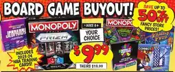 Ollie's BOARD GAME BUYOUT! offer