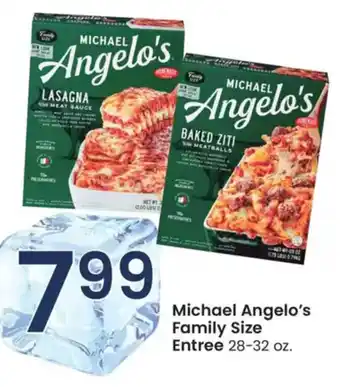 Albertsons Michael Angelo's Family Size Entree offer