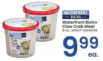 Albertsons Waterfront Bistro Claw Crab Meat offer