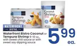 Albertsons Waterfront Bistro Coconut or Tempura Shrimp offer