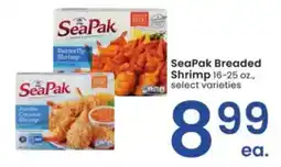 Albertsons SeaPak Breaded Shrimp offer