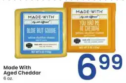 Albertsons Made With Aged Cheddar offer