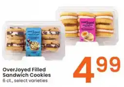 Albertsons Overjoyed Filled Sandwich Cookies offer