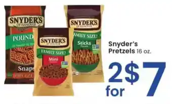 Albertsons Snyder's Pretzels offer