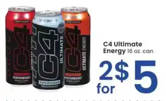 Albertsons C4 Ultimate Energy offer