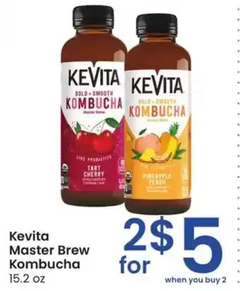 Albertsons Kevita Master Brew Kombucha offer