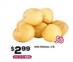 Grocery Outlet Gold Potatoes offer