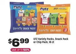 Grocery Outlet UTZ Variety Packs, Snack Pack or Chips offer