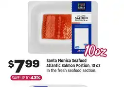 Grocery Outlet Santa Monica Seafood Atlantic Salmon Portion offer