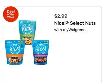 Walgreens Nice! Select Nuts offer