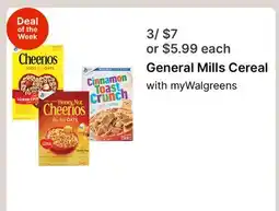 Walgreens General Mills Cereal offer