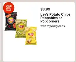 Walgreens Lay's Potato Chips, Poppables or Popcorners offer