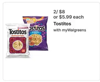 Walgreens Tostitos offer