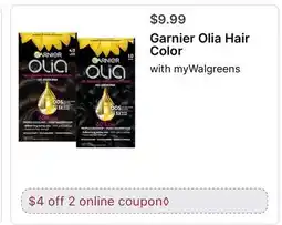 Walgreens Garnier Olia Hair Color offer