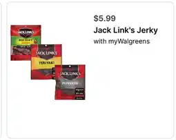 Walgreens Jack Link's Jerky offer