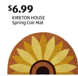 Aldi KIRKTON HOUSE Spring Coir Mat offer