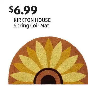 Aldi KIRKTON HOUSE Spring Coir Mat offer