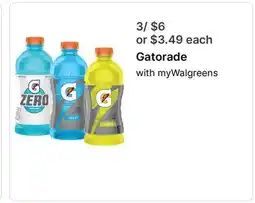 Walgreens Gatorade offer