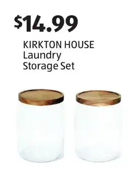 Aldi KIRKTON HOUSE Laundry Storage Set offer