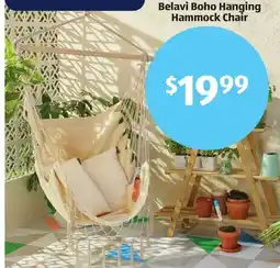 Aldi Belavi Boho Hanging Hammock Chair offer