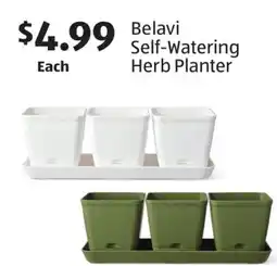 Aldi Belavi Self-Watering Herb Planter offer