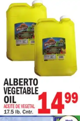 Bravo Supermarkets ALBERTO VEGETABLE OIL offer