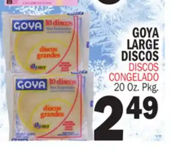 Bravo Supermarkets GOYA LARGE LARGE DISCOS offer