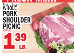 Bravo Supermarkets PORK SHOULDER PICNIC offer