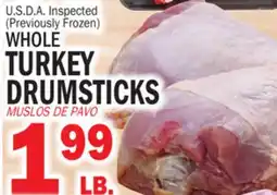 Bravo Supermarkets WHOLE TURKEY DRUMSTICKS offer