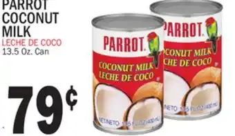 Bravo Supermarkets PARROT COCONUT MILK offer