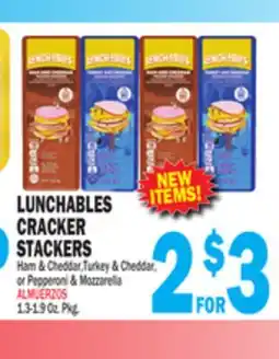 Bravo Supermarkets LUNCHABLES CRACKER STACKERS offer