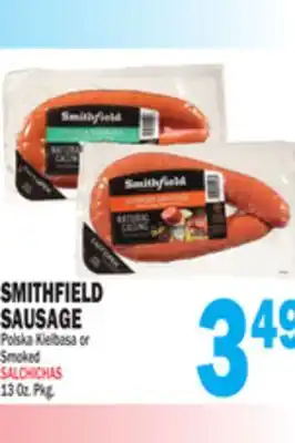 Bravo Supermarkets SMITHFIELD SAUSAGE offer