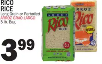 Bravo Supermarkets RICO RICE offer