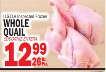 Bravo Supermarkets WHOLE QUAIL offer