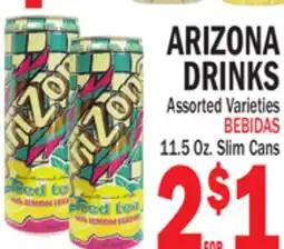 Bravo Supermarkets ARIZONA DRINKS offer