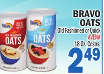 Bravo Supermarkets BRAVO OATS offer