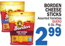 Bravo Supermarkets BORDEN CHEESE STICKS offer